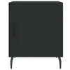 [Home] Nachttisch Schwarz 40x40x50 cm Holzwerkstoff , Neue Produktbild-Vorschau 6