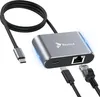 Adapter Usb-C Ethernet Adapter Netzwerkkarte Usb Lan Rj45 Produktbild-Vorschau 1