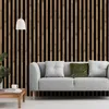 Tapeta Ścienna LAMELE Drewno Efekt 3D do Salonu 53x1000cm Podgląd zdjęcia produktu 5