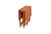 A folded wooden table is shown against a white background. Produktbild-Vorschau