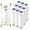 A product shot of multiple water filter cartridges, with one in its packaging on the left. Náhled obrázku produktu