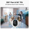 Reolink E1 Zoom, telecamera di sicurezza Wi-Fi 4K 8MP PTZ Anteprima dell’immagine prodotto 4
