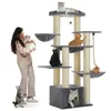 PAWZ Road Kratzbaum Grosse Katzen stabil mit 11cm Stämme, Produktbild-Vorschau 1