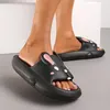 Damen Badelatschen mit Hasenmuster Badeschuhe Schaum Produktbild-Vorschau 6
