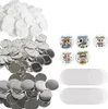 Buttonmaschine Knopfmachermaschine Zubehör 75mm 500 Stk. Produktbild-Vorschau 1