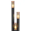 RGB LED Stehleuchte, Edelstahl, Kupfer, schwarz, H 170 cm Produktbild-Vorschau 9
