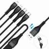 4smarts USB-C/A Multi-Ladekabel 4in2 1,2m, schwarz Produktbild-Vorschau 5