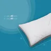 Vankúš pod krk 40 x 60 cm z pamäťovej peny, viskoelastický Náhľad obrázku produktu 2