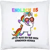 Endlich 85 Kissen inkl. Füllung Geburtstag Einhorn Lustig Produktbild-Vorschau 1