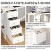 Yaheetech L-förmiger Computertisch, Schreibtisch mit Produktbild-Vorschau 3
