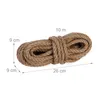 Relaxdays Corde de jute 12 mm, lot de 2 cordes naturelles Voir les images du produit 4