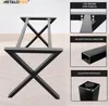 MetaloPro Belaga Pieds de table avec colonne centrale, Voir les images du produit 3