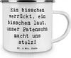 Mr. & Mrs. Panda Pott Spruch Stolzer Patensohn - Weiß - Produktbild-Vorschau 3