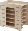 Großer Dokumenten-Organizer aus Sperrholz, 32x23 cm Produktbild-Vorschau 1