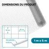 Wiltec Grillage à mailles - 5 m x 100 cm / Épaisseur fil Voir les images du produit 7