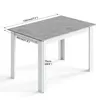 Mondeer Esstisch Esszimmertisch 120 x 80 x 75cm, Weiß & Produktbild-Vorschau 4