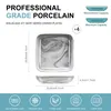 MALACASA, série Ivy, 4dílná sada mramorových porcelánových Náhled obrázku produktu 2