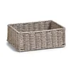 Zeller Aufbewahrungskörbchen, 2-er Set, grau, 20 x 14 x 7; Produktbild-Vorschau 2