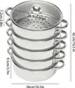 Dampfgarer Topf - Dampftopf - Ø 26 cm - Gesamthöhe 42 cm - Produktbild-Vorschau 2