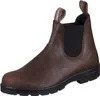 A single brown leather boot is shown against a white background. Anteprima dell’immagine prodotto
