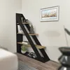 Skye Decor, Pisagor - Zwart, Eikenhout, Boekenkast, Zwart, Productafbeelding-voorbeeld 1