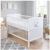 Baby-Delux Babybett Gitterbett Kinderbett 2in1 Luna Teddy Produktbild-Vorschau 1
