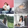 Reisekissen Reisedecke Ultraleicht Kissen Decke 2 in 1 Produktbild-Vorschau 4