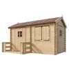 Timbela Kinderspielhaus aus Holz - Spielhaus im Freien für Produktbild-Vorschau 4
