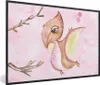 MuchoWow® Gerahmtes Poster Dinosaurier - Kinderzimmer - Produktbild-Vorschau 1
