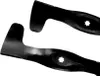 2 X 47,5 CM Lame per JOHN DEERE X115R X116R X117R X135R Anteprima dell’immagine prodotto 2