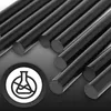 A collection of black hot glue sticks arranged diagonally, with a circular icon indicating 'no chemicals' or 'safe to use'. Voir les images du produit