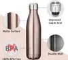 Doppelwandige Edelstahl Trinkflasche 500 ml – Produktbild-Vorschau 2