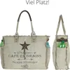 Sunsa Damen große Handtasche. XXL Tasche aus Canvas & Produktbild-Vorschau 6