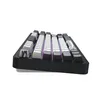 A close-up, side view of a mechanical keyboard. Produktbild-Vorschau