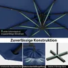 GOPLUS Sonnenschirm 300cm, Ampelschirm mit Produktbild-Vorschau 6
