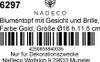 Blumentopf mit Gesicht und Brille, in zwei Farben und 4 Produktbild-Vorschau 6