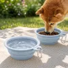 Faltbarer Reisenapf für Hunde & Katzen 0,65L Blau mit Produktbild-Vorschau 2