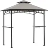 Sunjoy Grill Pavillon LINAS - 152cm x 244cm, grau Produktbild-Vorschau 1