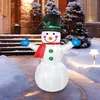 Aufblasbarer Schneemann,120cm Aufblasbares Weihnachten Produktbild-Vorschau 1