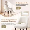 Lot de 2 Chaises de Salle à Manger Modernes Style Voir les images du produit 8