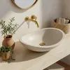 Umywalka Nablatowa Rea Leona Beige 37X46,5X12,5Cm Podgląd zdjęcia produktu 2