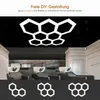 Hexagon LED Garage Light, 30240LM 6500K Hexagon LED Produktbild-Vorschau 3