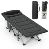 Feldbett Mit Dicker Matratze Klappbett Campingbett bis 150 Produktbild-Vorschau 1