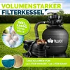 tillvex® Sistema di filtraggio a sabbia per piscina nero Anteprima dell’immagine prodotto 8