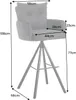 riess-ambiente Drehbarer Design Barhocker BIG GEORGE Produktbild-Vorschau 6