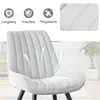 Hawthyhome Esszimmerstühle 4er Set bequeme Polsterstühle Produktbild-Vorschau 6