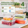 YASHE Boîte Alimentaire Set, Sans BPA, 100% Étanche Voir les images du produit 3