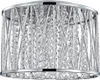 A close-up, studio shot of a crystal chandelier-style ceiling light fixture. Náhľad obrázku produktu