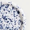 HOMLA WILORA Dessertteller gepunktet navy blau 21 cm Produktbild-Vorschau 2