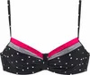 LASCANA Bügel-Bikini-Top Monroe schwarz-rot Größe 40 Cup D Produktbild-Vorschau 1